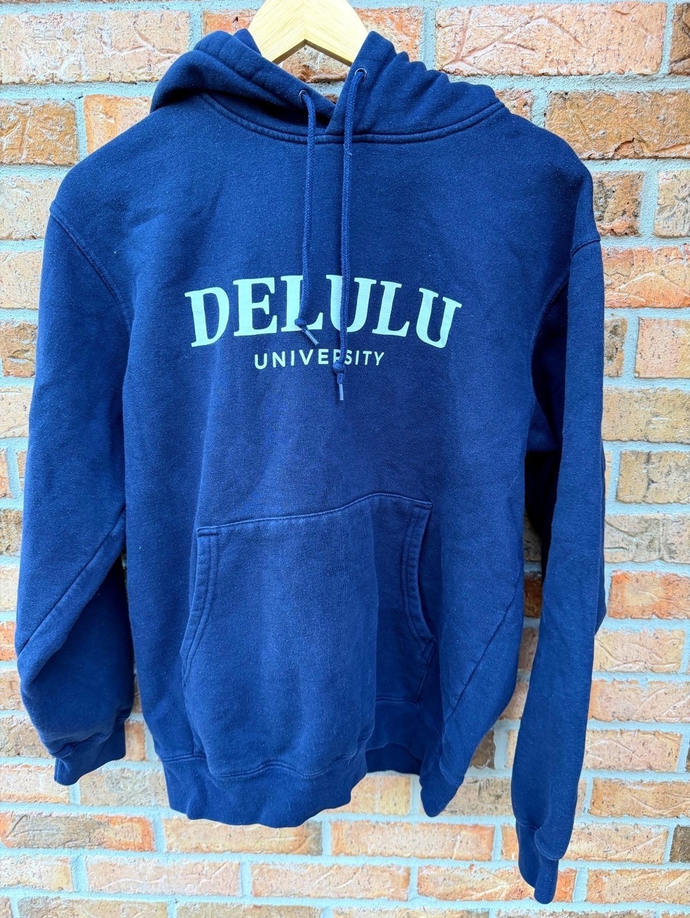 DeLuLu University Navy College Hoodie Alisha Marie Merch